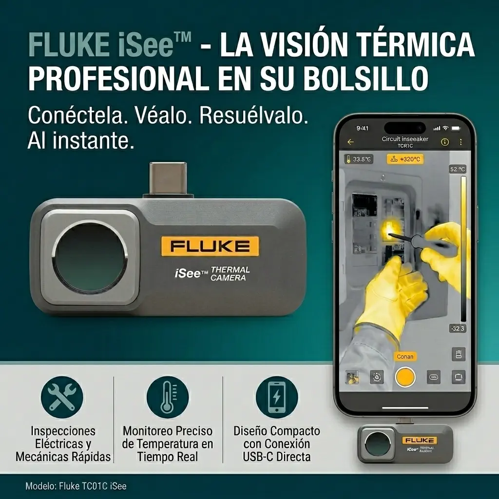Cámara para celular Fluke TC01C